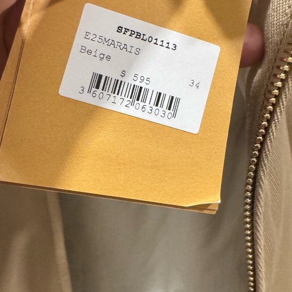 Sandro Cropped Shirt Jacket / Size 34 - Picture 9 of 14